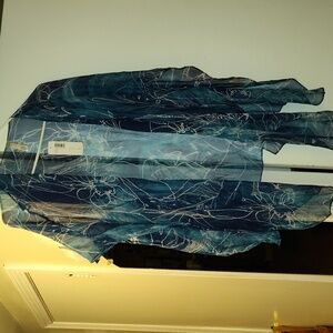 Chicos beaded silk shrug